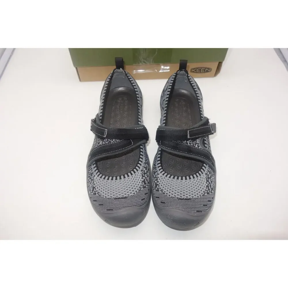 NEW Keen Moxie Sport Mary Jane Flat Sport Water Shoes Youth Gray Girls Size 6